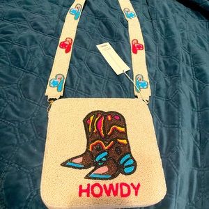 Howdy Box bag. Never worn. Tags still on